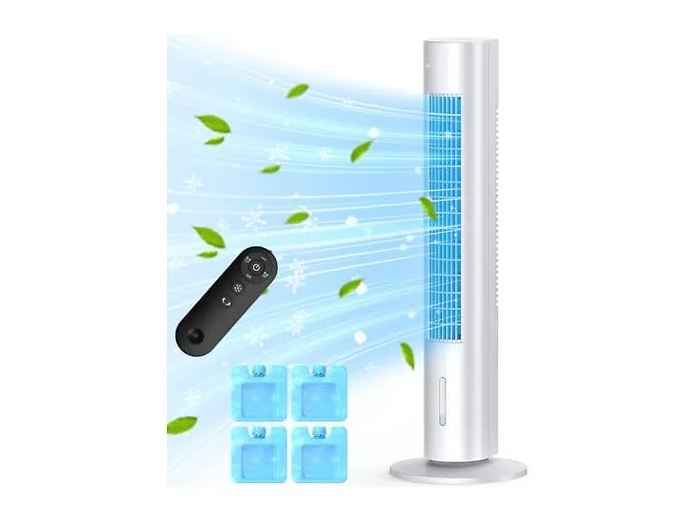 MYICY Evaporative Air Cooler, 35in, 3 speed