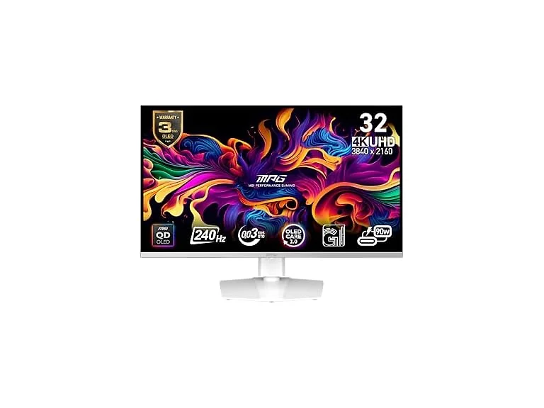 MSI 32" 4K QD-OLED Monitor | MPG 321URXW QD-OLED