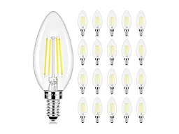 Brightever B0DHGPRGX9 LED Candle Bulbs 40W Equivalen