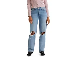 Levi's Women's 94 Baggy (Also Available in Plus), Caution Hot Pants, Blue, 32 Regular