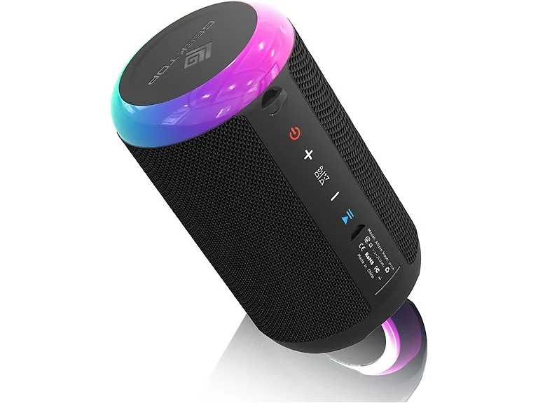 GEEKTOP IPX7 Waterproof Portable Bluetooth Speaker (Open Box)