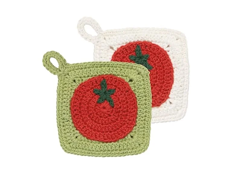 Now Designs Heirloom Tomatoes Crochet Sponges Set