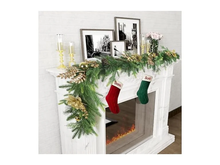 Tisement Norfolk Pine Garlands Flowers