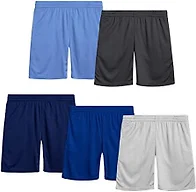Boys 5PK Performance Mesh Shorts