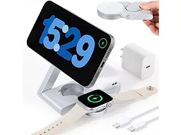 UltraQ Foldable 3 in 1 Charging Station for Apple Dev