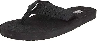Teva Men's Mush II Flip Flop,Brick Black,14 M US