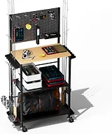 3-Tier Fishing Rod Storage Rack