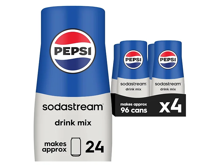 SodaStream Pepsi 4-Pack Drink Mixes