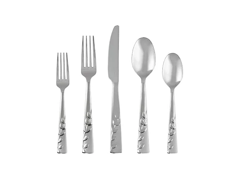 Cambridge Blossom Sand 20-Piece Flatware Set