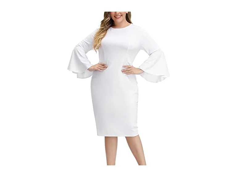 Hanna Nikole Women (16 Plus) Cocktail Bell Dress