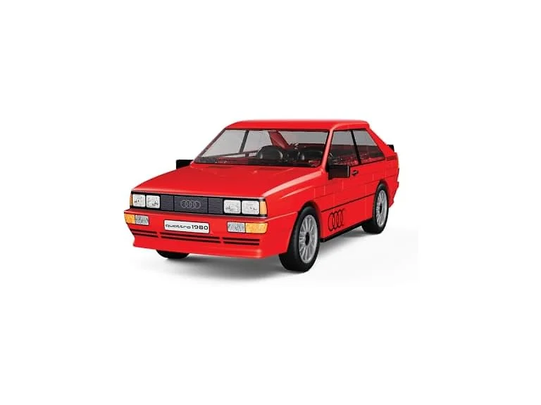 COBI Audi Quattro 1980, Red, 79 Pieces | Officially Licensed