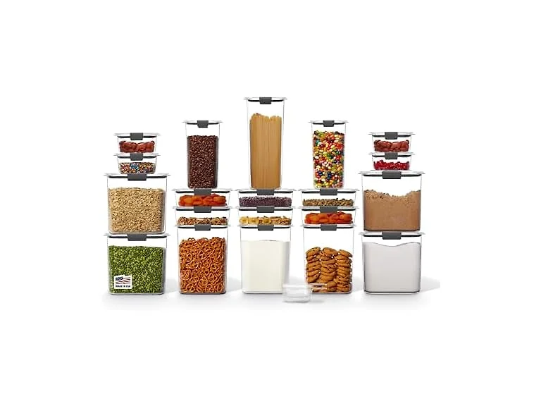 Rubbermaid Airtight Food Storage Containers with Lids Set of 20