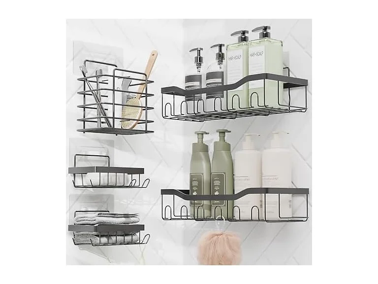 Clara Clark Shower Caddy Adhesive Organizer