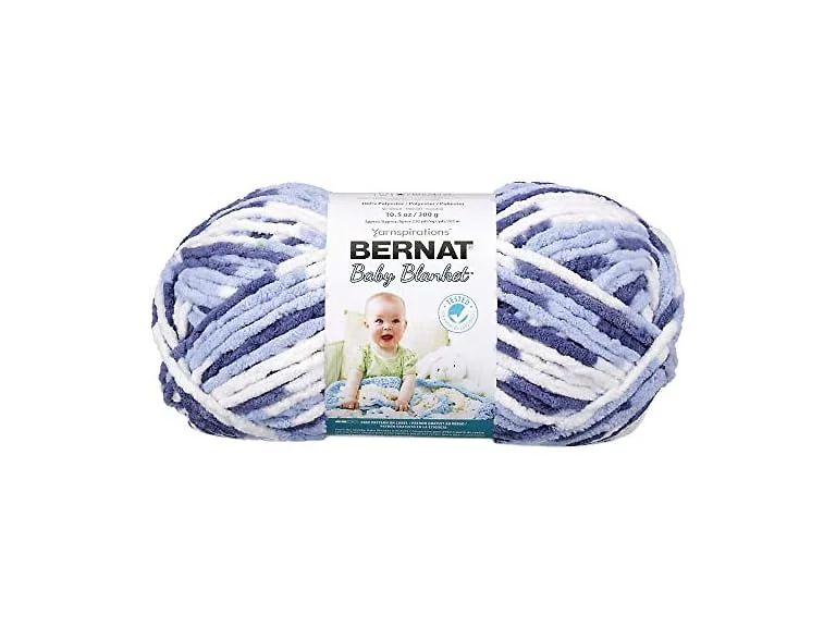 Bernat Baby Blanket Big Ball Blue Dreams