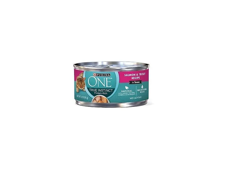 Purina ONE True Instinct Salmon and Trout Recipe 12Cans