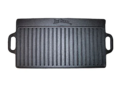 Jim Beam Cast Iron Double Sided Griddle