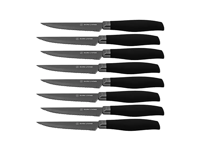 Dura Titan 8-Piece Steak Knife Set