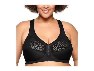Glamorise Women (48D) Bra Wirefree 1206 Black
