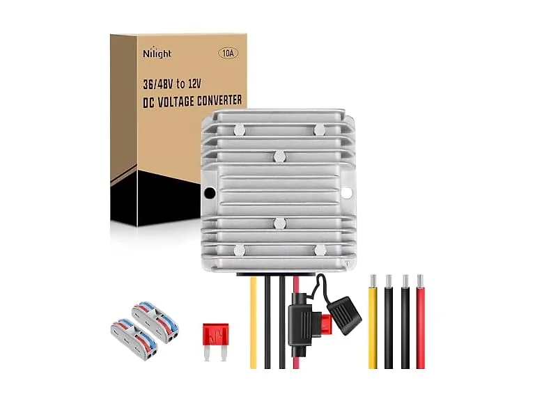 Nilight 48V/36V to 12V DC-DC Converter