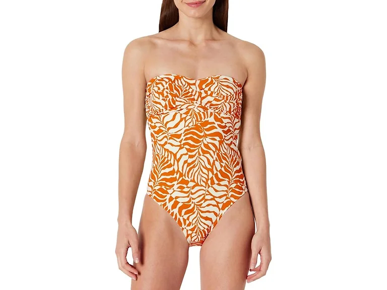 Amazon Essentials Women's Piece Swimsuit (XL) Rust