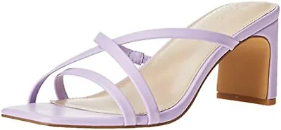 The Drop Women's Amelie Strappy Square Toe Heeled Sandal
