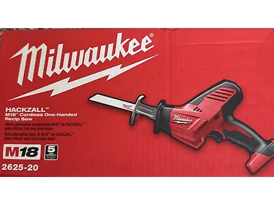 Milwaukee 2625-20 M18 18V Hackzall Recip Saw