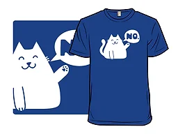 My Cat Says No
