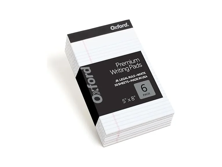 Oxford Oxford Premium Legal Pads, 6 Pack