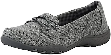 Skechers Women's Breathe-Easy - Good Influence, Grey, 5