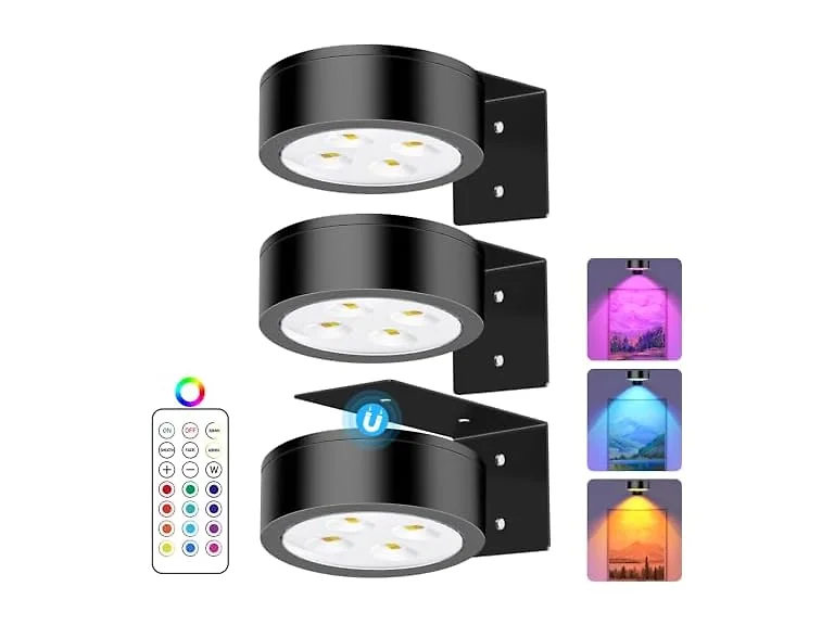 Hakol RGB Picture Light Battery Operated Painting Lights