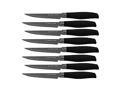 DuraLiving Titan 8-Piece Steak Knife Set