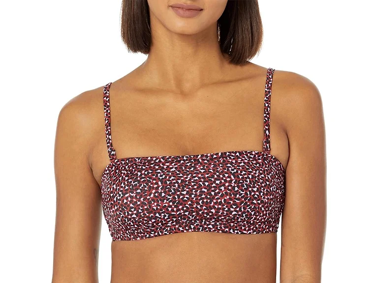 Amazon Essentials Women (6X) Bandeau Swim Top