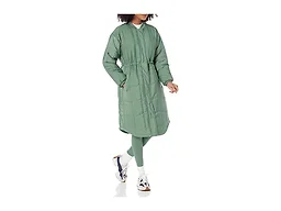 Amazon Essentials Women's Oversized Quilted Coat (Available in Plus Size), Sage Green, 1X