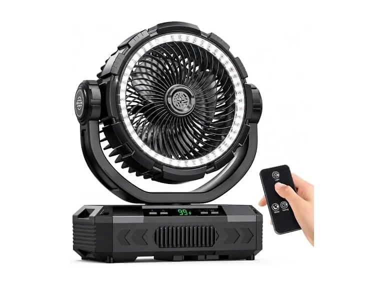 Ausic 11-Inch Rechargeable Camping