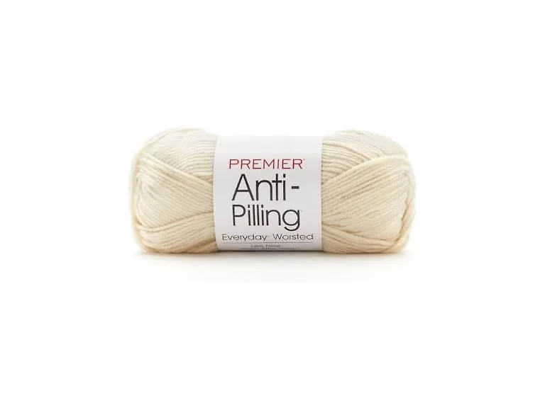 Premier Yarns Everyday Worsted, Cream,