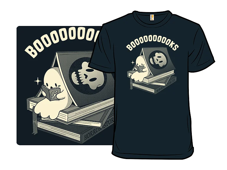 Boooooooks Ghost Halloween