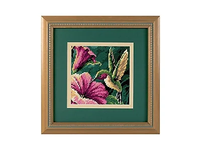 Dimensions Hummingbird Drama Mini Needlepoint