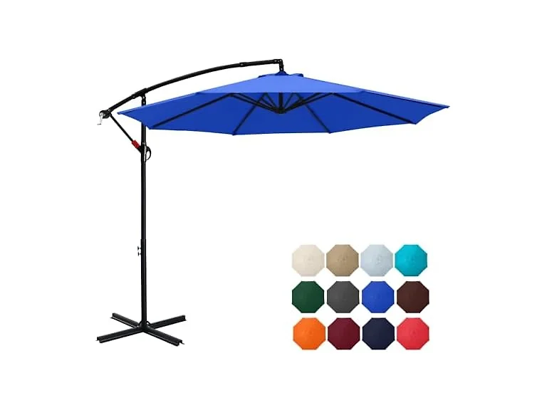 ABCCANOPY Cantilever Patio Umbrella with Base