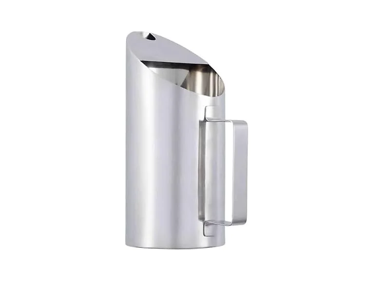 TableCraft 12812 Premium Stainless Steel Pitcher Silver 