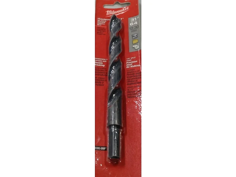 Milwaukee 48-89-2737 31/64in Black Oxide Bit