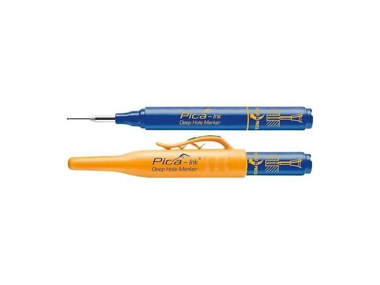 Pica INK Blue Deep Hole Permanent Marker Pen Fine Tip 150-41