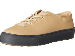 Amazon Essentials Women's Casual Lace Up Platform Sneakers, Khaki Brown, 7.5