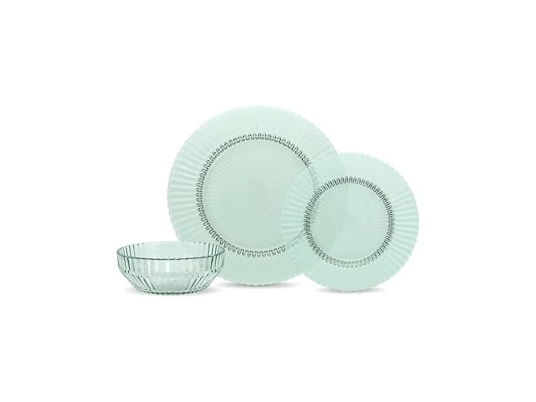 Eater x Zwiesel Fortessa Seraphina Glass, 12 Piece Dinnerware Set