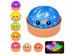 AKLSPX TOY-06 Blue 2 Pcs Dumpling Glowing