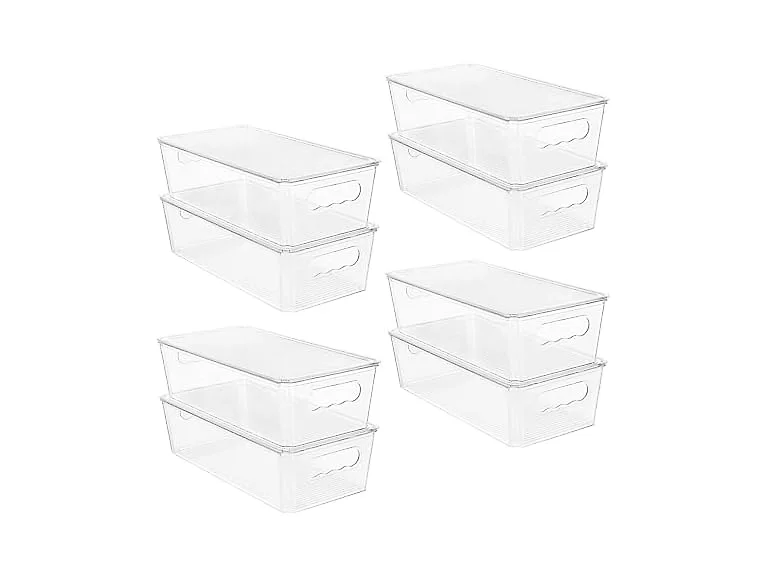 Vtopmart 8pcs Clear Organizers & Storage