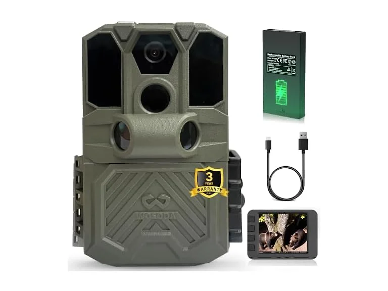 WOSODA Rechargeable Trail Camera