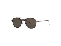 Ferragamo 0SF200S (035) 54 54-19-146 Ferragamo Unisex SF200S Gunmetal Sunglasses Shiny Gunmetal Shiny Gunmetal/Green