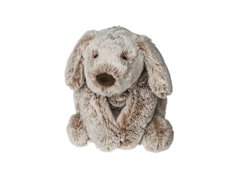 Plush Soft Toy, 8-Inches, Luxey Loves Brown Puppy