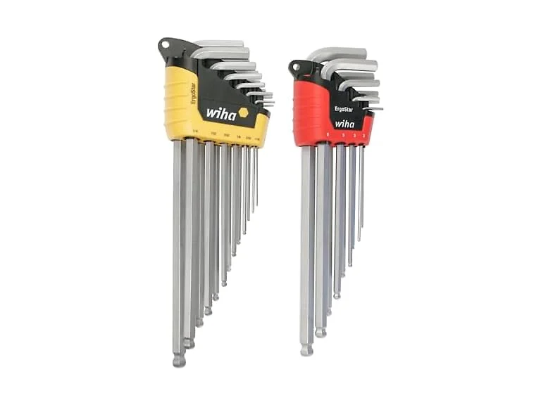 Wiha 66982 Ball End Hex L-Key Set 22pc Inch & Metric