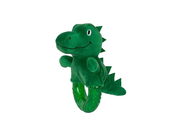 Fringe Studio Rubber Dog Toy, Unleash THE Dino